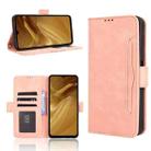 For Redmi A5 4G 173.3mm Skin Feel Calf Texture Card Slots Leather Phone Case(Pink) - 1