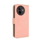 For Redmi K80 Ultra Skin Feel Calf Texture Card Slots Leather Phone Case(Pink) - 3