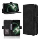 For Redmi K80 Ultra Skin Feel Calf Texture Card Slots Leather Phone Case(Black) - 1