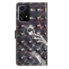 For Honor 200 Lite Global 3D Pattern Leather Phone Case(Skull) - 3