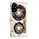 For Honor 200 Pro 3D Pattern Leather Phone Case(Tape) - 3