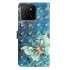 For Honor X5b 4G 3D Pattern Leather Phone Case(3D Butterfly) - 3