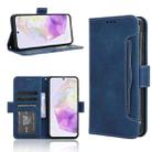 For Samsung Galaxy A56 5G Skin Feel Calf Texture Card Slots Leather Phone Case(Blue) - 1