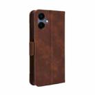 For Samsung Galaxy A06 5G Skin Feel Calf Texture Card Slots Leather Phone Case(Brown) - 3