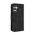 For Samsung Galaxy M35 5G Skin Feel Calf Texture Card Slots Leather Phone Case(Black) - 3