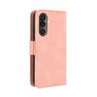For Samsung Galaxy M56 5G Skin Feel Calf Texture Card Slots Leather Phone Case(Pink) - 3