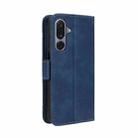 For Samsung Galaxy M36 5G Skin Feel Calf Texture Card Slots Leather Phone Case(Blue) - 3