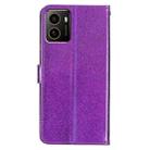 For HMD Pulse+ Glitter Powder Flip Leather Phone Case(Purple) - 3