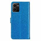 For HMD Pulse+ Glitter Powder Flip Leather Phone Case(Blue) - 3