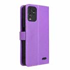 For BLU View 5 Pro Diamond Texture Leather Phone Case(Purple) - 3