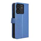 For BLU View 5 Diamond Texture Leather Phone Case(Blue) - 3