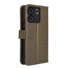 For BLU View 5 Diamond Texture Leather Phone Case(Brown) - 3