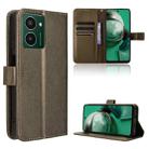 For HMD Pulse Pro / Pulse / Pulse+ Diamond Texture Leather Phone Case(Brown) - 1