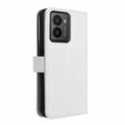 For HMD Fusion 5G Diamond Texture Leather Phone Case(White) - 3