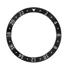 For Samsung Galaxy Watch 7 40mm Style C Smart Watch Dial Stainless Steel Bezel Ring Cover(Black) - 2