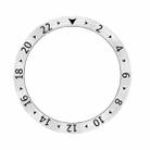 For Samsung Galaxy Watch 7 44mm Style C Smart Watch Dial Stainless Steel Bezel Ring Cover(Silver) - 2