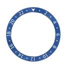 For Samsung Galaxy Watch Ultra 47mm Style C Smart Watch Dial Stainless Steel Bezel Ring Cover(Blue) - 2