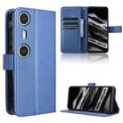 For XReal Beam Pro Diamond Texture Leather Phone Case(Blue) - 1