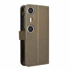 For XReal Beam Pro Diamond Texture Leather Phone Case(Brown) - 3