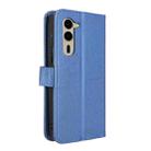 For Fujitsu Arrows We2 Plus Diamond Texture Leather Phone Case(Blue) - 3