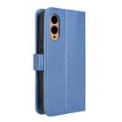 For Fujitsu Arrows We2 Diamond Texture Leather Phone Case(Blue) - 3