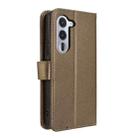 For Fujitsu Arrows Alpha F-51F Diamond Texture Leather Phone Case(Brown) - 3