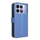 For Redmi K70 Ultra Diamond Texture Leather Phone Case(Blue) - 3