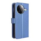 For Redmi K80 / K80 Pro Diamond Texture Leather Phone Case(Blue) - 3