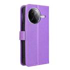 For Redmi K80 / K80 Pro Diamond Texture Leather Phone Case(Purple) - 3