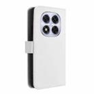 For Redmi Note 14 Pro+ 5G Diamond Texture Leather Phone Case(White) - 3