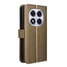 For Redmi Note 14 Pro+ 5G Diamond Texture Leather Phone Case(Brown) - 3