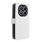 For Redmi Note 14 Pro 4G Diamond Texture Leather Phone Case(White) - 3