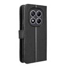 For Redmi Note 14 Pro 4G Diamond Texture Leather Phone Case(Black) - 3