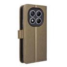 For Redmi Note 14 Pro 4G Diamond Texture Leather Phone Case(Brown) - 3