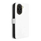 For Redmi A5 4G 173.3mm Diamond Texture Leather Phone Case(White) - 3