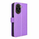 For Redmi A5 4G 173.3mm Diamond Texture Leather Phone Case(Purple) - 3
