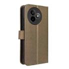 For Redmi K80 Ultra Diamond Texture Leather Phone Case(Brown) - 3