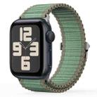 For Apple Watch SE 2023 44mm DUX DUCIS YC Series Ocean Nylon Watch Band(Green) - 1