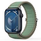 For Apple Watch Series 9 41mm DUX DUCIS YC Series Ocean Nylon Watch Band(Green) - 1