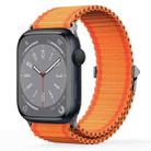 For Apple Watch Series 8 41mm DUX DUCIS YC Series Ocean Nylon Watch Band(Orange) - 1