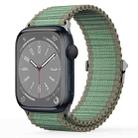 For Apple Watch Series 8 45mm DUX DUCIS YC Series Ocean Nylon Watch Band(Green) - 1