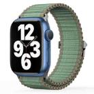 For Apple Watch Series 7 45mm DUX DUCIS YC Series Ocean Nylon Watch Band(Green) - 1