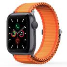 For Apple Watch Series 5 44mm DUX DUCIS YC Series Ocean Nylon Watch Band(Orange) - 1