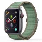 For Apple Watch Series 4 44mm DUX DUCIS YC Series Ocean Nylon Watch Band(Green) - 1