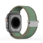 For Apple Watch Series 4 44mm DUX DUCIS YC Series Ocean Nylon Watch Band(Green) - 2