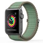 For Apple Watch Series 3 38mm DUX DUCIS YC Series Ocean Nylon Watch Band(Green) - 1