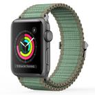 For Apple Watch Series 3 42mm DUX DUCIS YC Series Ocean Nylon Watch Band(Green) - 1