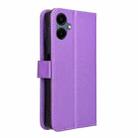 For Samsung Galaxy A06 Diamond Texture Leather Phone Case(Purple) - 3