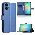 For Samsung Galaxy A06 5G Diamond Texture Leather Phone Case(Blue) - 1