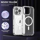 For iPhone 16 Pro Max Ice Color Magnetic Series Magsafe Magnetic PC Hybrid TPU Phone Case(Transparent) - 2